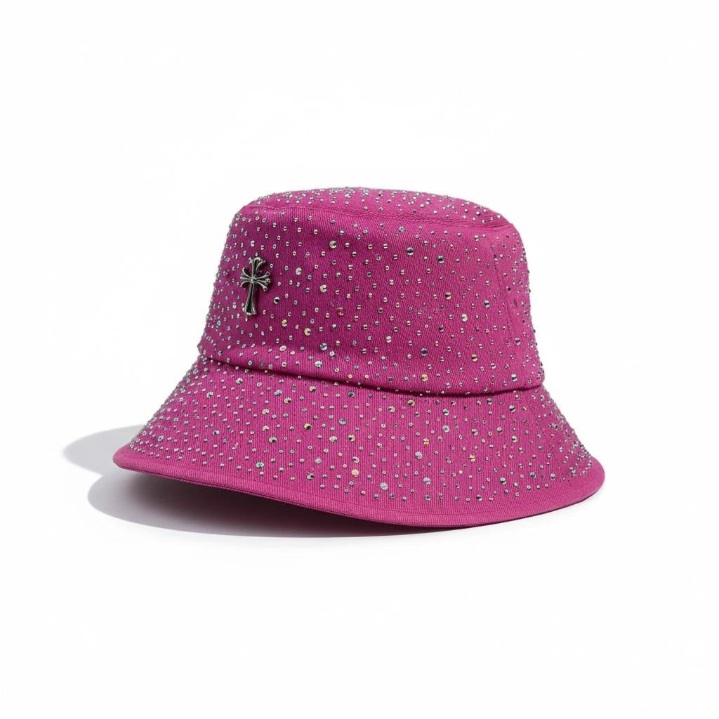 Bedazzled bucket hats