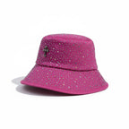 Bedazzled bucket hats