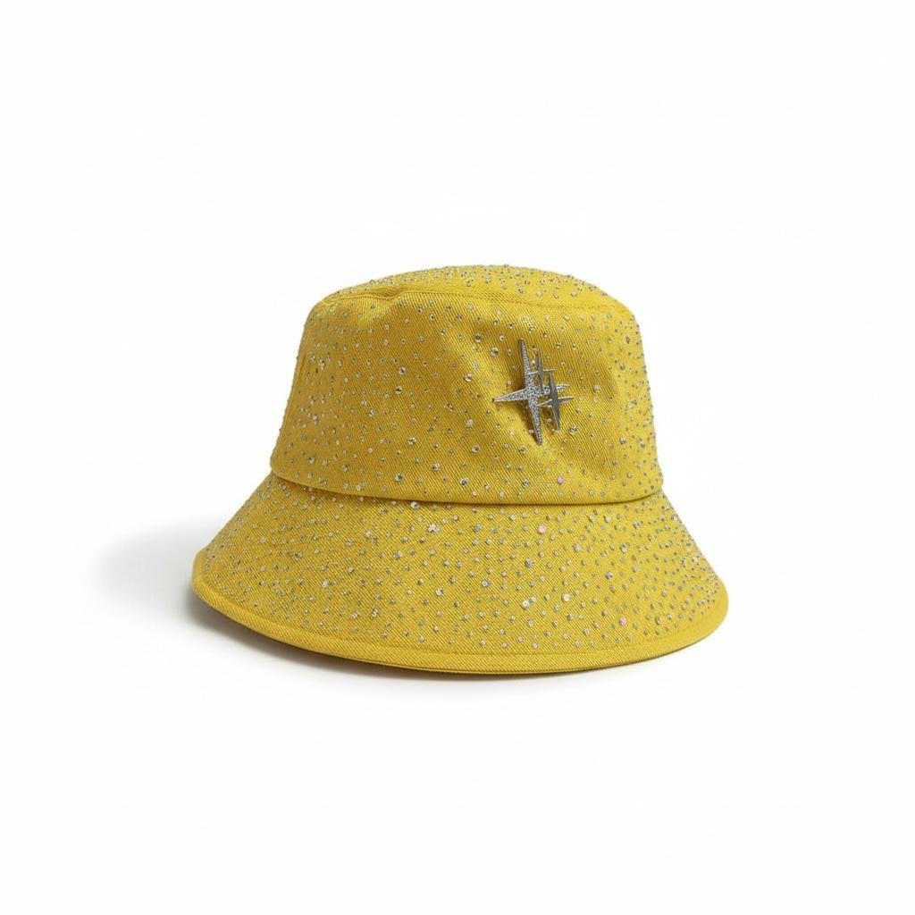 Bedazzled bucket hats