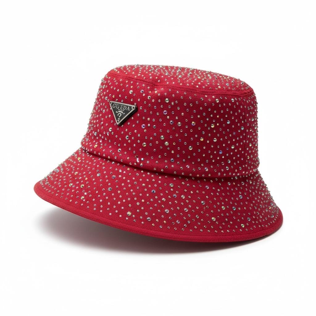 Bedazzled bucket hats