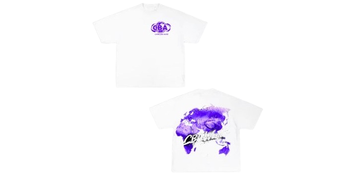 One world white tee